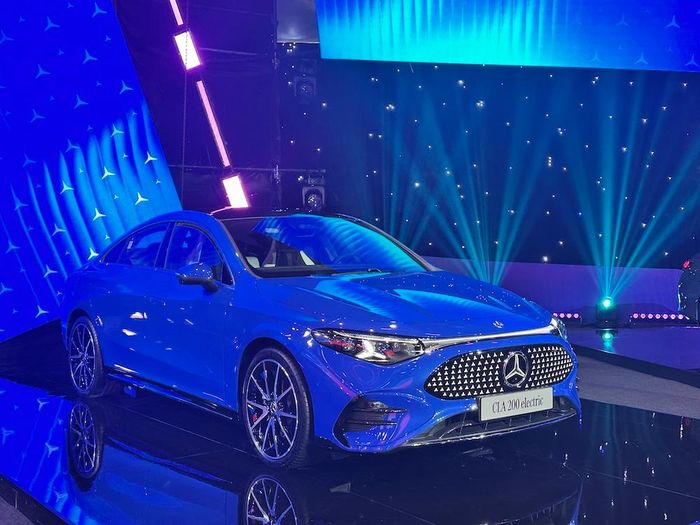 Mẫu sedan thuần điện CLA 200 electric của MBV.