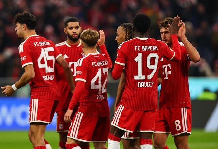 Bayern Munich thắng đậm đối thủ dưới cơ. Ảnh: EPA