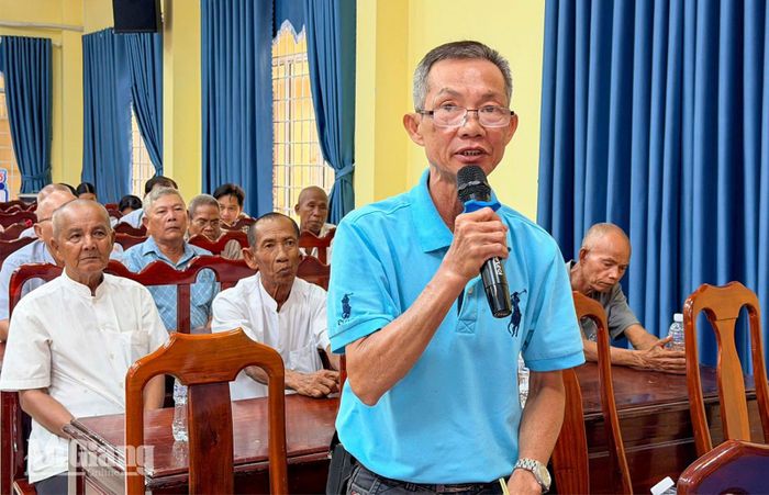 Người dân kiến nghị nhiều nội dung quan trọng.