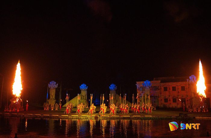 Show diễn thực cảnh tại Đảo Ký ức Hội An là sản phẩm được đánh giá cao trong lĩnh vực công nghiệp văn hóa. Ảnh minh họa: Q.TUẤN