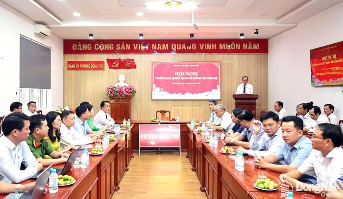 Đồng chí Võ Tấn Đức, Phó Bí thư Thành ủy phát biểu giao nhiệm vụ tại hội nghị. Ảnh: Mỹ Duyên