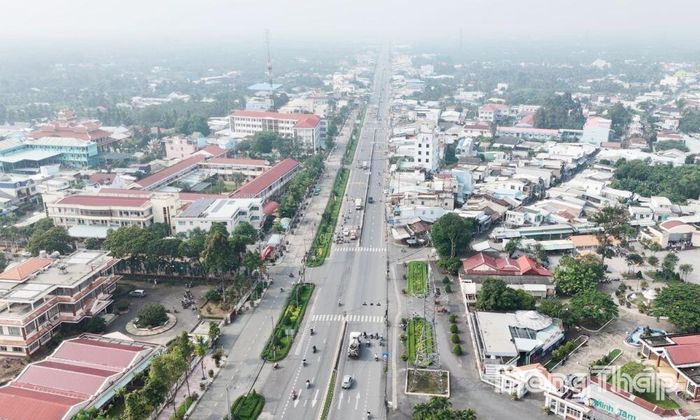 Xã Châu Thành được thành lập tháng 7-2025, kế thừa lõi đô thị của thị trấn Tân Hiệp trước đây.