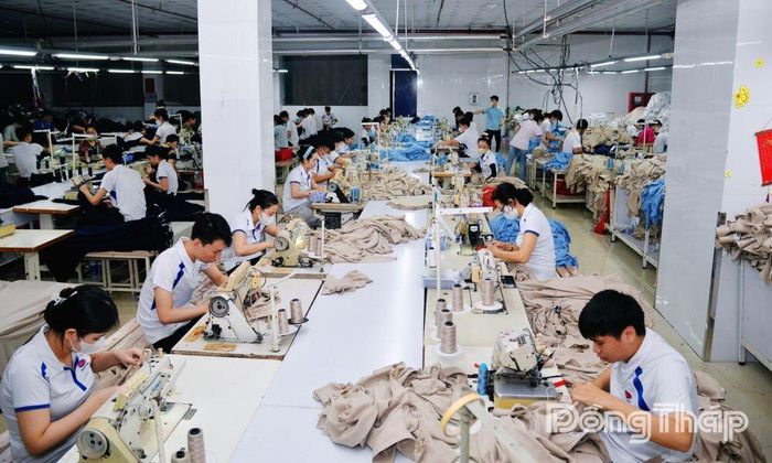 Doanh nghiệp tạo việc làm ổn định, góp phần phát triển kinh tế, bảo đảm an sinh xã hội, chung sức cùng địa phương xây dựng xã Châu Thành trở thành phường.