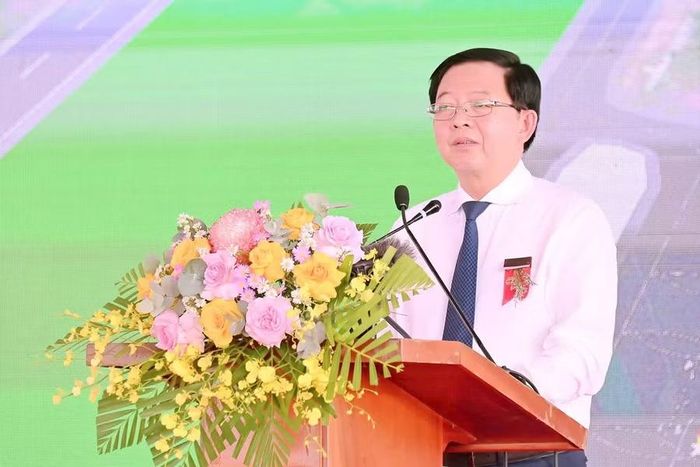 Phó Thủ tướng Hồ Quốc Dũng phát biểu tại buổi lễ. Ảnh: Đức Thụy