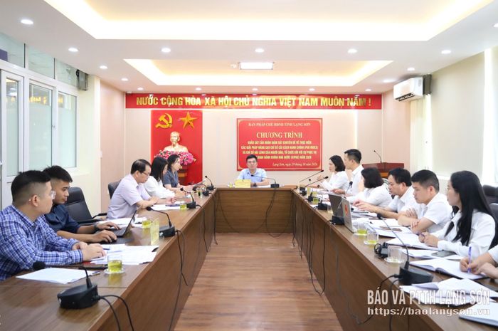 Các thành phần tham gia chương trình khảo sát
