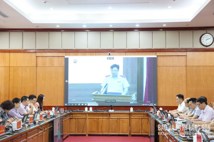 Đồng chí Nguyễn Thanh Tuấn, Phó Tổng Thanh tra Chính phủ phát biểu kết luận hội nghị