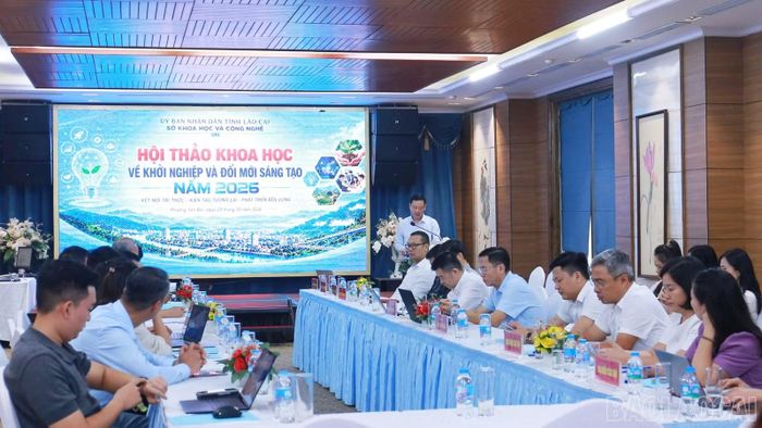 Quang cảnh Hội thảo khoa học về khởi nghiệp và đổi mới sáng tạo năm 2026.