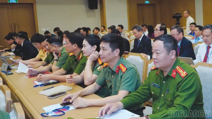 Các đại biểu chính thức của Đại hội đại biểu Hội Luật gia tỉnh Lào Cai lần thứ I, nhiệm kỳ 2026 - 2031.