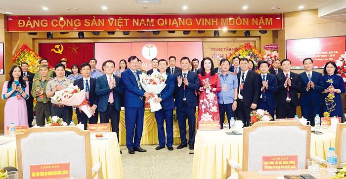 Ban Chấp hành khóa I, nhiệm kỳ 2026 - 2031 ra mắt Đại hội.