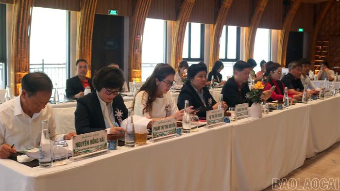 Các đại biểu tham dự Hội thảo kết nối doanh nghiệp.