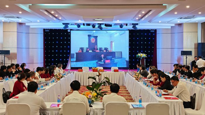 Toàn cảnh Hội nghị tổng kết công tác thi đua năm 2026 của Cụm thi đua số V