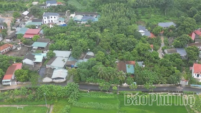 Xã Đại Đình xây dựng môi trường nông thôn xanh, sạch, đẹp.
