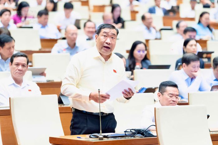 Đại biểu Thạch Phước Bình (Đoàn Vĩnh Long). Ảnh: Media Quốc hội.