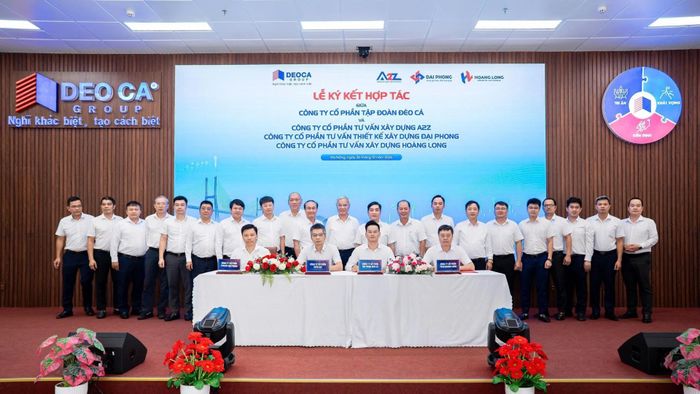 Tập đoàn Đèo Cả ký kết hợp tác với các đơn vị tư vấn: Hoàng Long, A2Z, Đại Phong.