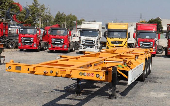 Dự thảo yêu cầu các điểm chằng buộc trên rơ - moóc, sơ - mi rơ - moóc phải liên kết với kết cấu chịu lực, được bố trí phù hợp với chiều dài và tải chuyên chở, đồng thời chứng minh được khả năng chịu lực. (Ảnh minh họa).