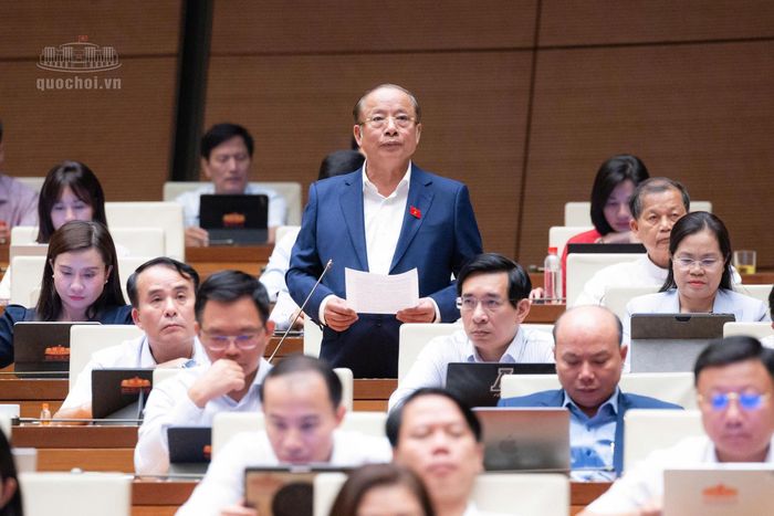 Đại biểu Nguyễn Văn Thân (Đoàn TP.HCM). Ảnh: Media Quốc hội.