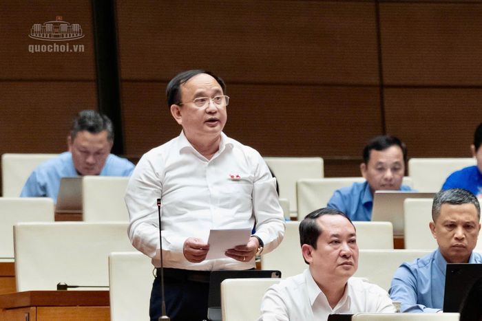 Đại biểu Trần Đức Thuận (Đoàn Nghệ An). Ảnh: Media Quốc hội.