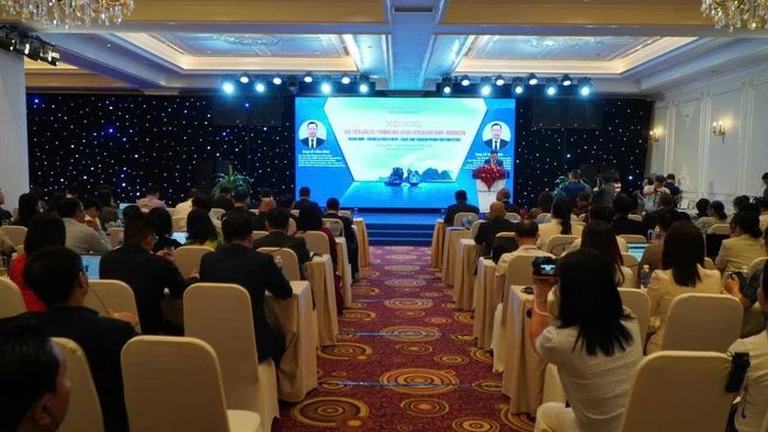 Quang cảnh Hội nghị xúc tiến đầu tư, thương mại và du lịch Quảng Ninh - Indonesia năm 2026. Ảnh T.D