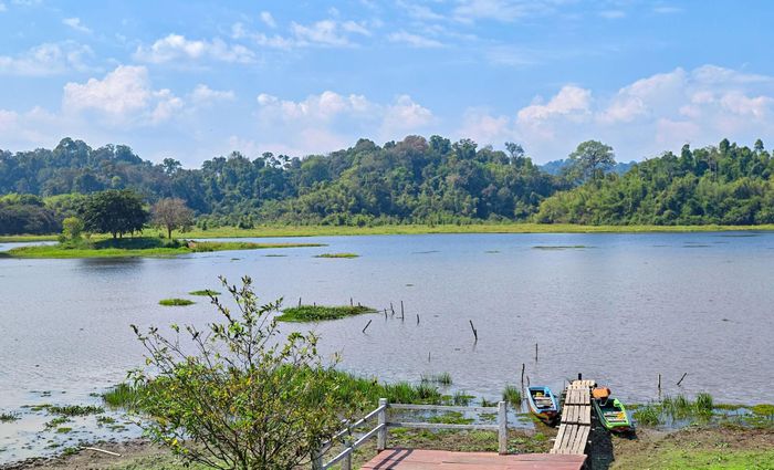 Khu Bàu Sấu trong Vườn quốc gia Cát Tiên. Ảnh: Huỳnh Dương Bảo