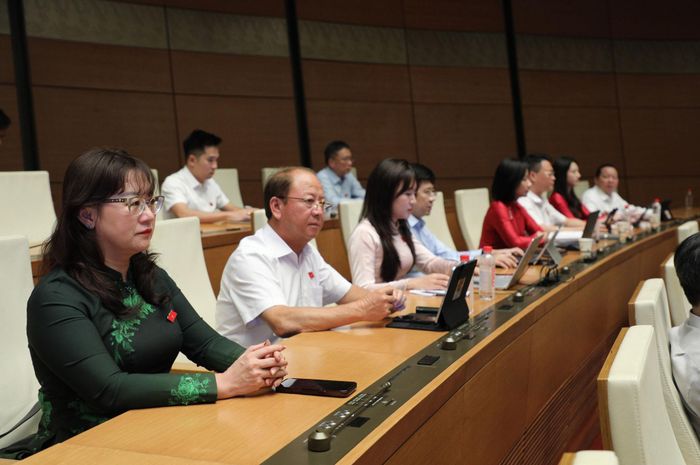 Các đại biểu tham dự Kỳ họp thứ Hai, Quốc hội khoá XVI. Ảnh: Khánh Duy