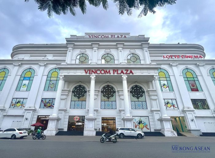 Trung tâm thương mại Vincom Plaza Lê Thánh Tông, Hải Phòng. Ảnh: Mộc An/Mekong ASEAN.