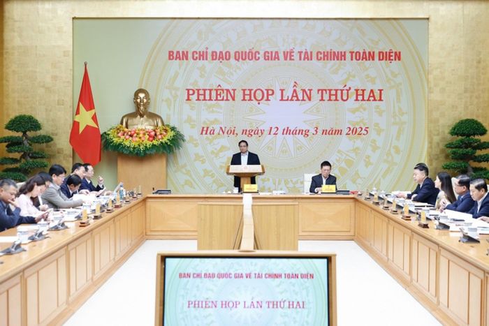 Ban chỉ đạo quốc gia về tài chính toàn diện họp phiên họp lần 2, năm 2025 (Ảnh: Nguồn internet)