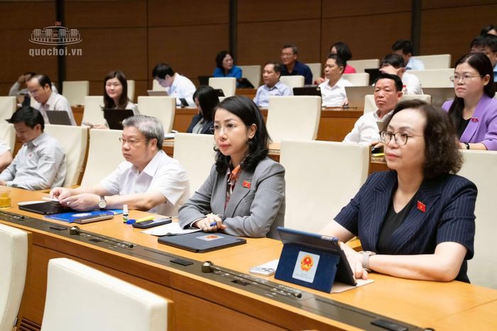Các đại biểu dự phiên họp.