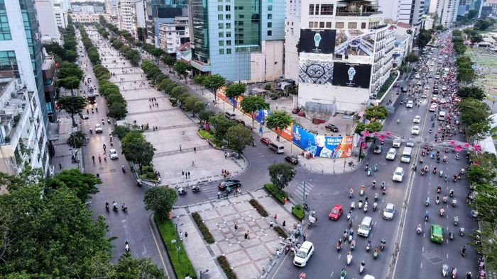 Một góc trung tâm TP Hồ Chí Minh.
