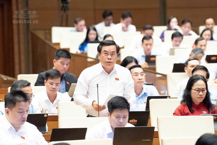 Đại biểu Vương Quốc Thắng cho rằng, việc sử dụng số lao động bình quân năm làm căn cứ phân loại có thể phát sinh khó khăn trong kiểm tra, đối soát.