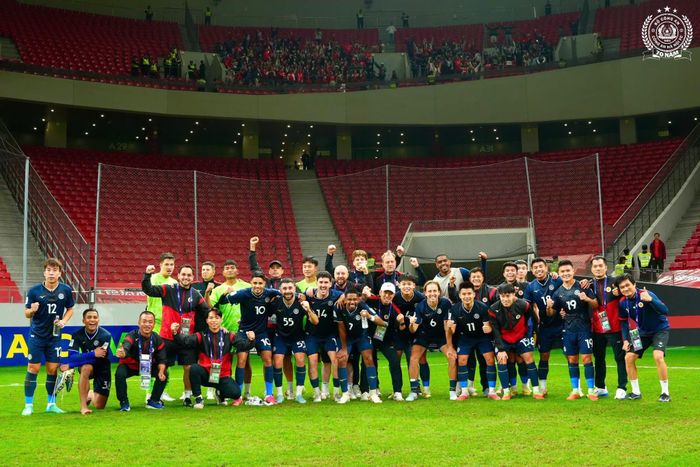 CAHN có chiến thắng đầu tiên tại AFC Champions League Elite. Ảnh: Công An Hà Nội FC↵