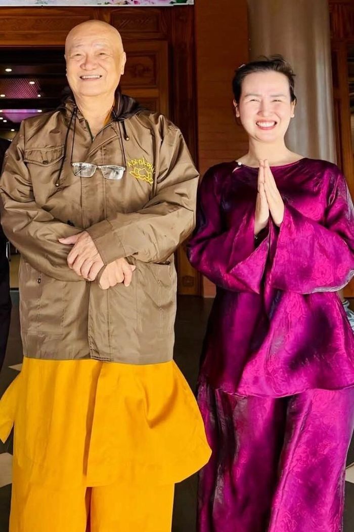 Võ Hạ Trâm và bố.
