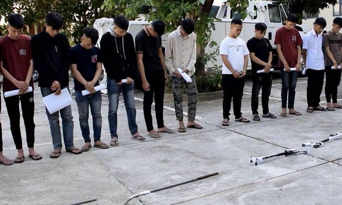 Các đối tượng tham gia hỗn chiến bị khởi tố