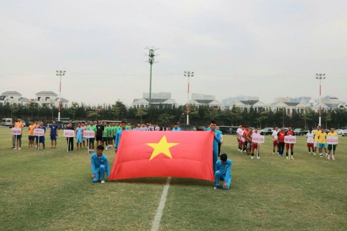 Quang cảnh Lễ khai mạc Giải thi đấu.