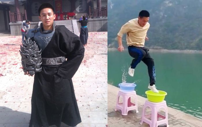 Trương Thành Cường từng làm diễn viên đóng thế