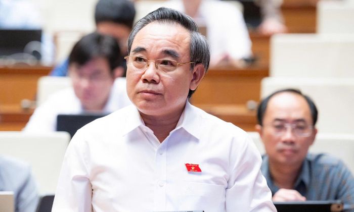 Đại biểu Quốc hội Lê Hữu Trí. (Ảnh: Media Quốc hội)