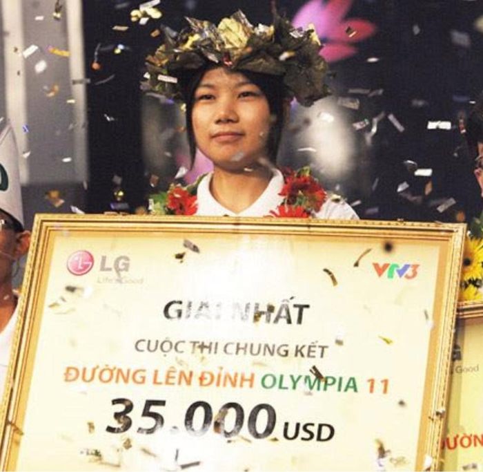 Phạm Thị Ngọc Oanh, Quán quân đường lên đỉnh Olympia năm thứ 11 năm 2011. (Ảnh: VTV)