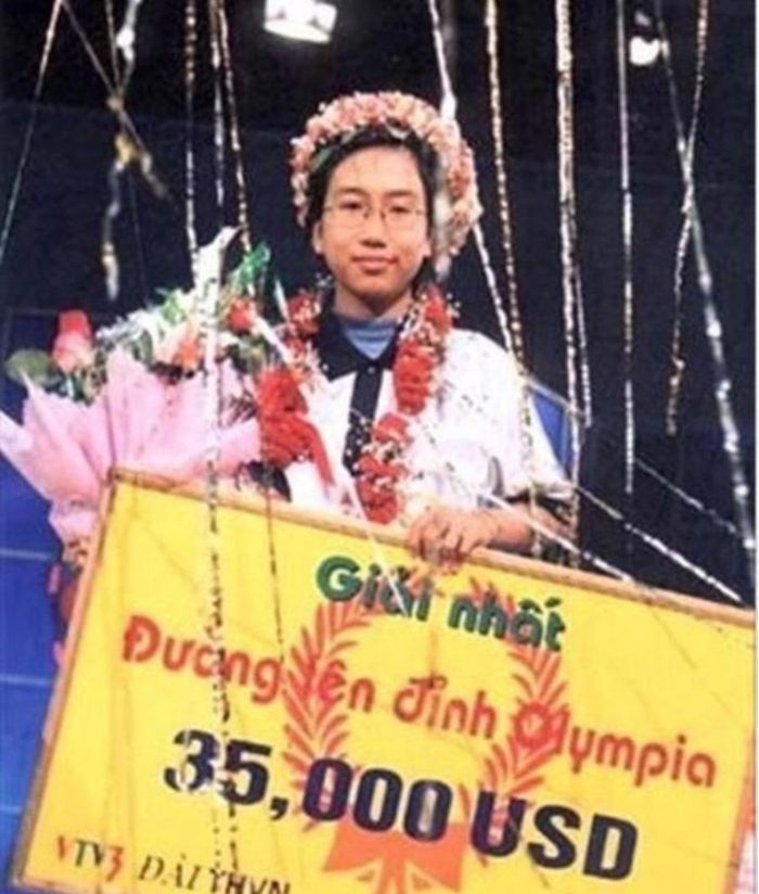 Lương Phương Thảo, quán quân Đường lên đỉnh Olympia năm 2003. (Ảnh: VTV)