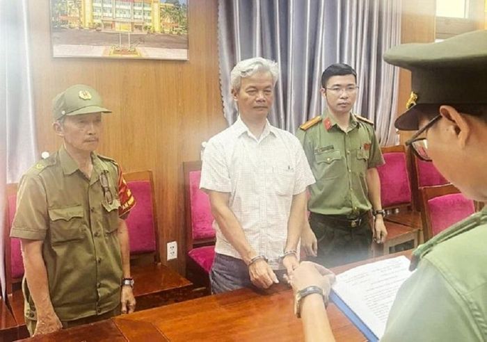 Trương Văn Thiên Tư bị khởi tố. (Ảnh: C.A)