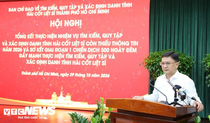 Phó Chủ tịch UBND TP.HCM Nguyễn Mạnh Cường phát biểu tại hội nghị.