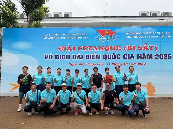 Đội bi sắt Hà Nội đang hướng đến mục tiêu giành 2 HCV tại Đại hội Thể thao toàn quốc lần thứ X năm 2026. Ảnh: Nguyễn Huy.