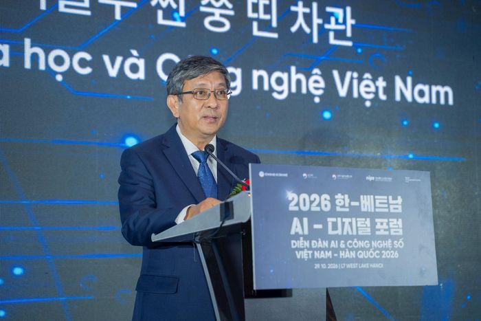 Thứ trưởng Bộ Khoa học và Công nghệ Trần Trung Tính. Ảnh: V.H