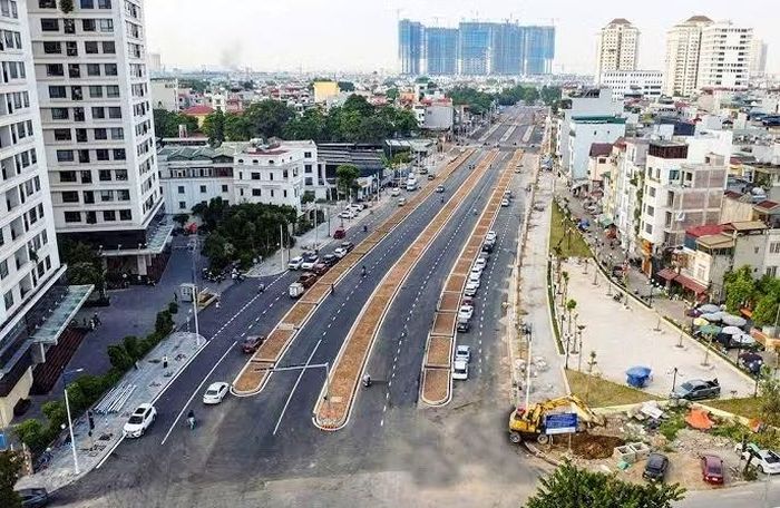 Tuyến đường Vành đai 2,5 có tổng chiều dài gần 20km với quy mô mặt cắt ngang từ 40m đến 50m Ảnh: KHÁNH HUY