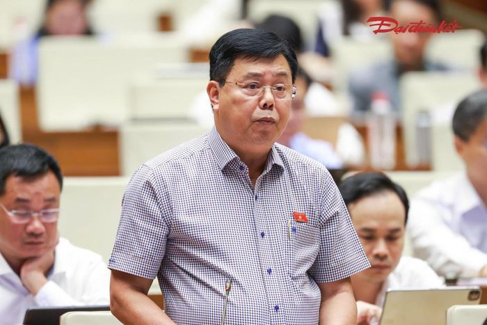 Bộ trưởng Bộ Nội vụ Nguyễn Tiến Hải phát biểu (Ảnh: Quang Vinh)