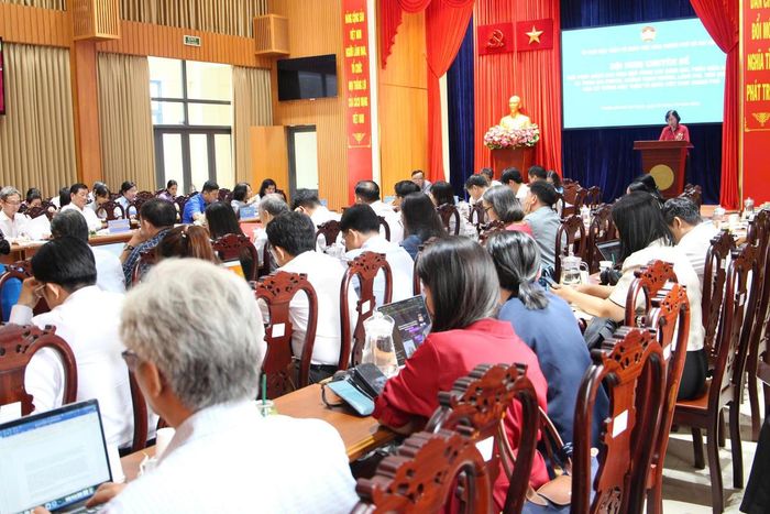 Quang cảnh hội nghị. Ảnh: QĐ.
