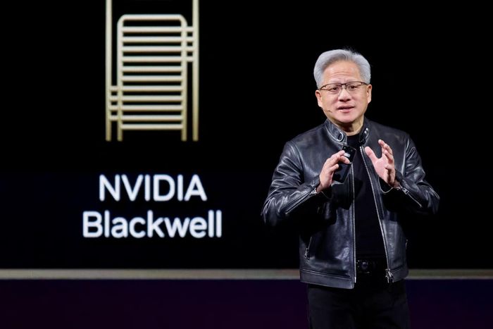  CEO Nvidia bác bỏ lo ngại về một cuộc khủng hoảng mang tính hệ thống. Ảnh: Reuters. 