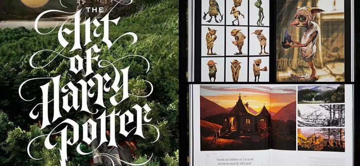  Ấn bản trước đó của The Art of Harry Potter. Ảnh: X. 