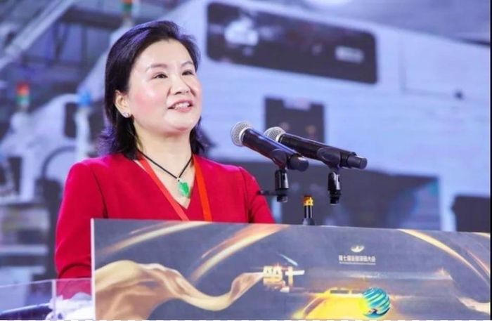 Nữ tỷ phú Chu Quần Phi. Ảnh: VPC.