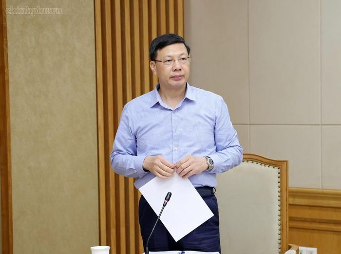 Phó Chủ nhiệm Văn phòng Chính phủ Phạm Mạnh Cường phát biểu - Ảnh: chinhphu.vn/Gia Huy