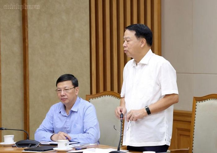 Thứ trưởng Bộ Tài chính Nguyễn Đức Chi phát biểu - Ảnh: chinhphu.vn/Gia Huy