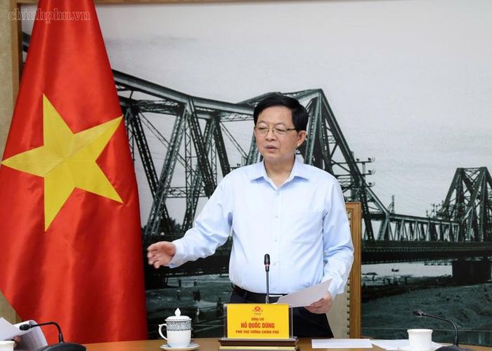 Phó Thủ tướng Hồ Quốc Dũng kết luận cuộc họp - Ảnh: chinhphu.vn/Gia Huy